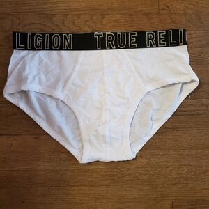 True Religion White Cotton Apparel